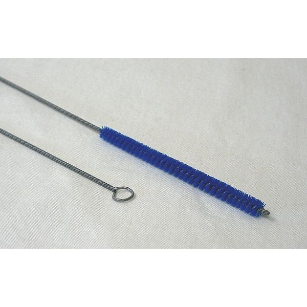 Pipe Brush, 31 In L Handle, 5 In L Brush, Blue, Polypropylene, 36 In L Overall