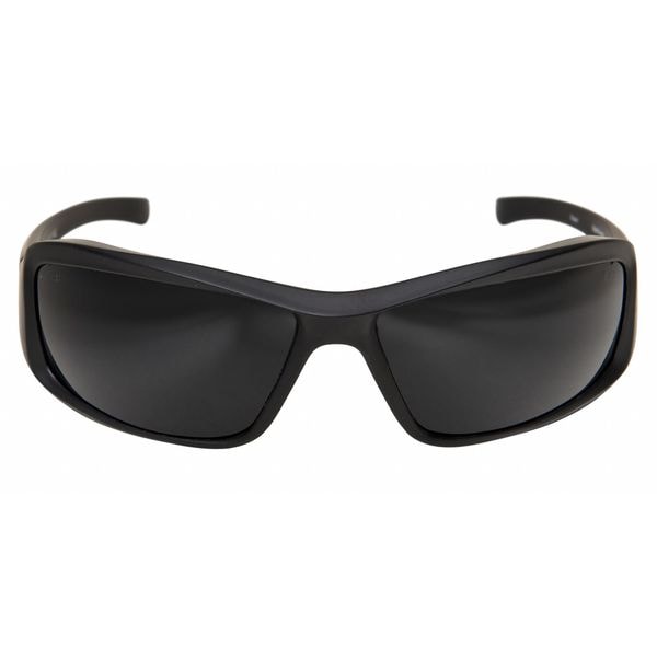 Safety Glasses, Brazeau, Gray Anti-Scratch Lens, Polycarbonate, Black Full-Frame, Wraparound