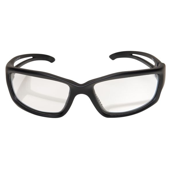 Safety Glasses, Wraparound Clear Polycarbonate Lens, Anti-Fog, Scratch-Resistant