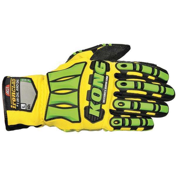 Mechanics Gloves,Impact Protection,M,PR