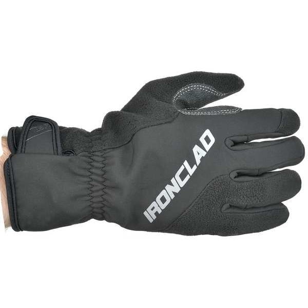 Cold Protection Gloves, Micro Fleece Lining, L
