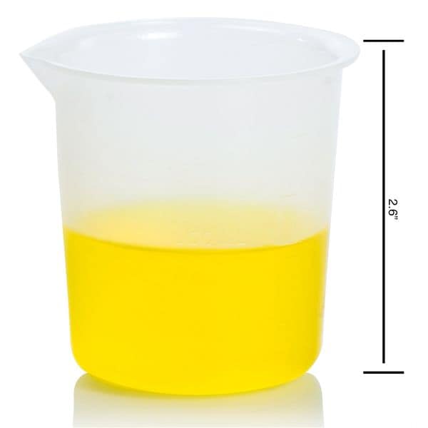 Graduated Beaker,100mL,Polyprop,PK12