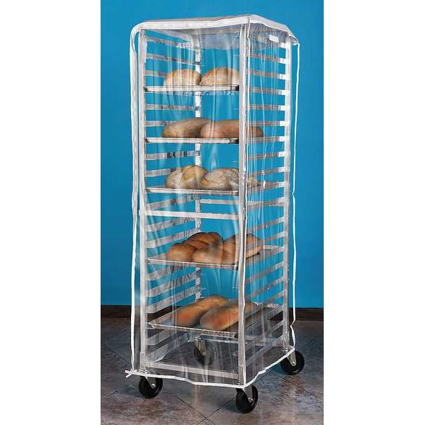 Pan Rack Cvr,PVC,Clear