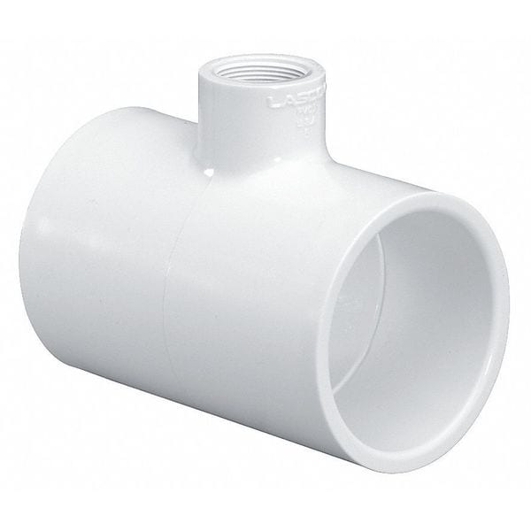 PVC Reducing 90 Degrees  Elbow, Slip X Slip, 1 1/4 In X 1 In Pipe Size