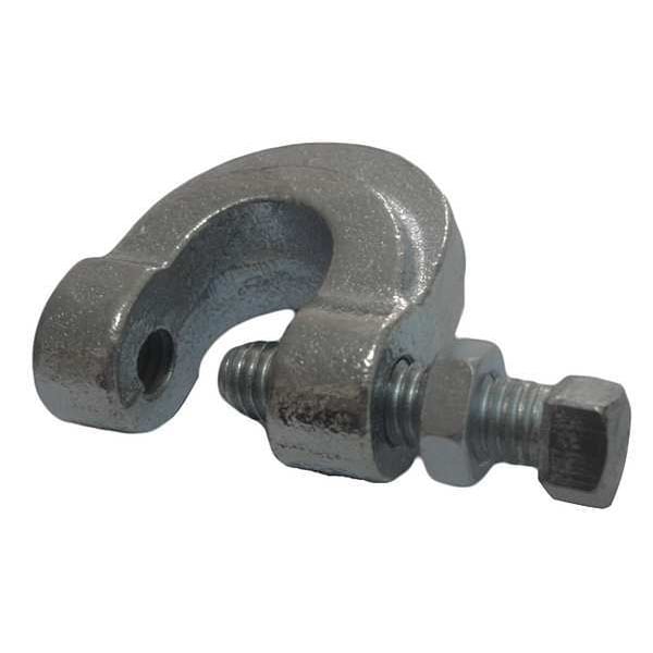 Beam Clamp,4 In,Galv Malleable Iron