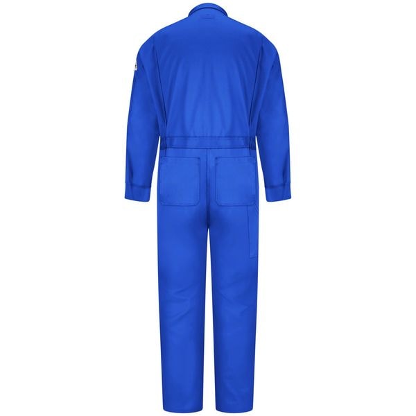 Flame-Resistant Coverall,Blue,3XL,HRC1