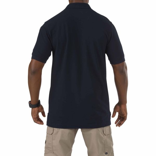 Utility Polo,Size 2XL,Dark Navy