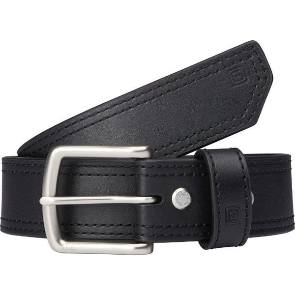 Arc Belt,Black,Full Grain Leather,L