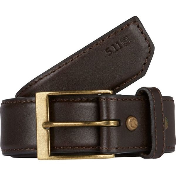 Casual Belt,Brown,Full Grain Leather,L