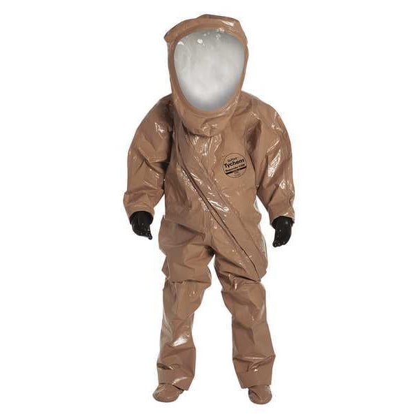 Encapsulated Suit, Tan, Tychem(R) Responder(R) CSM, Zipper