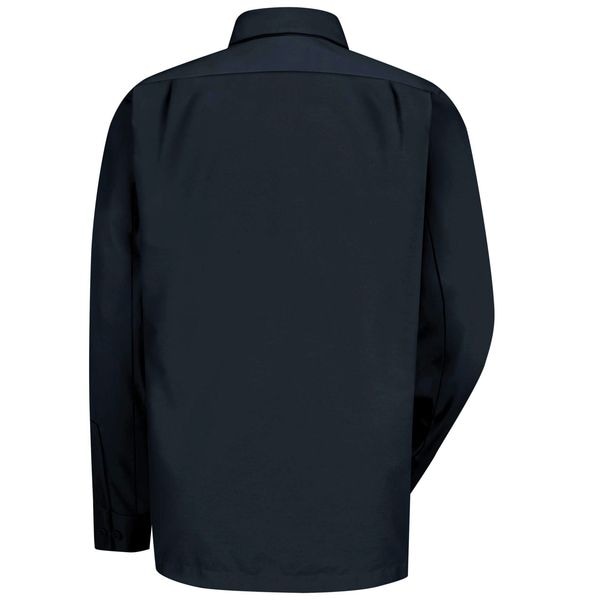 Long Sleeve Shirt,Black,Polyester/Cotton