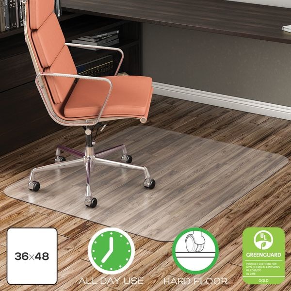 Chair Mat,Rectangular,36 X 48 In.