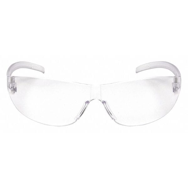 Safety Glasses, Clear Polycarbonate Lens, Anti-Fog, Scratch-Resistant