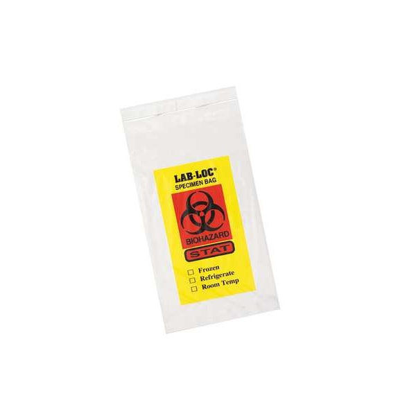 Biohazard Bags,0.5 Gal.,Clear,PK1000