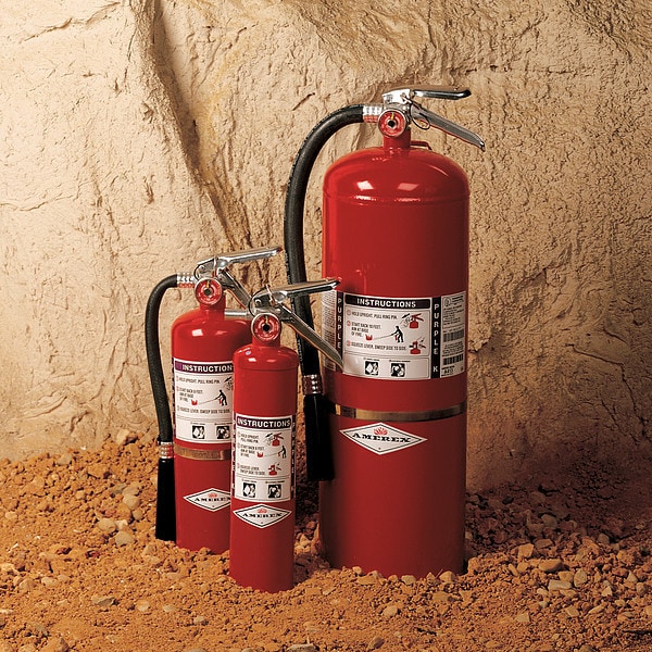 Fire Extinguisher, 120B:C, Purple K, 20 Lb