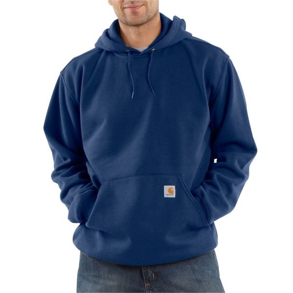 Hooded Sweatshirt,Navy,Cotton/PET,3XL