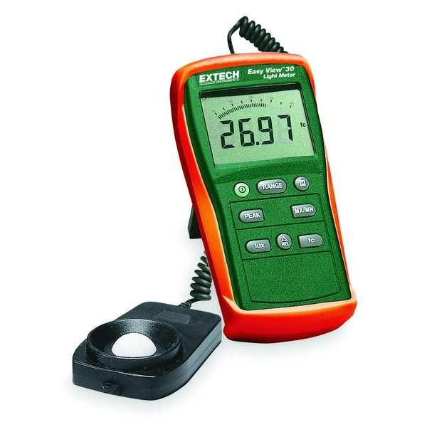 Light Meter,Range 0 To 40,000 Fc,NIST