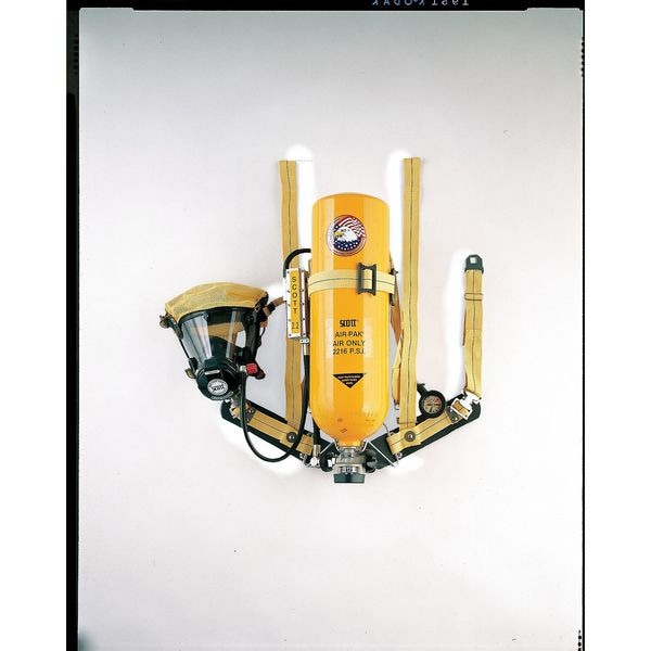 SCBA Cylinder,2216 Psi,Aluminum,Yellow