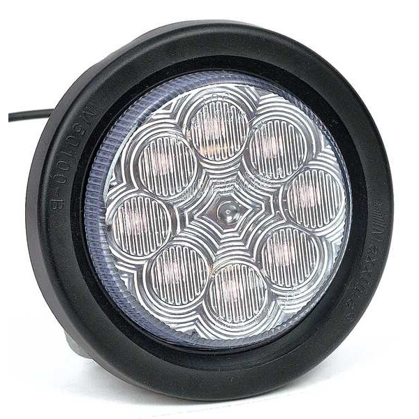 Clearance Light,LED,Red,Round,2-1/2 Dia