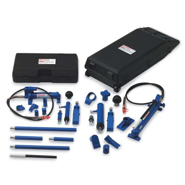 Body Repair Maintenance Set, Nominal Cap 10 Ton, Cylinder Stroke 6 In, Mfr. No. F100-30000-000