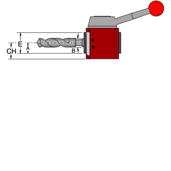 Tool Holder,Morse Taper,Series DA