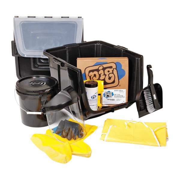 PIG Spill Kit, Chem/Hazmat, Black