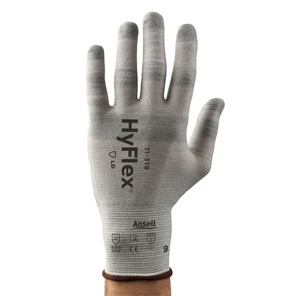 Cut Resistant Gloves, A2 Cut Level, Uncoated, XS, 1 PR