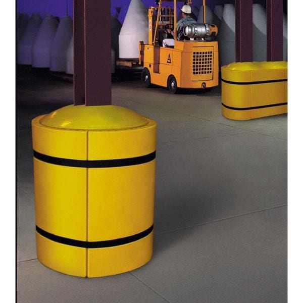 Column Protector Wrap,Yellow,42 H X 44 W