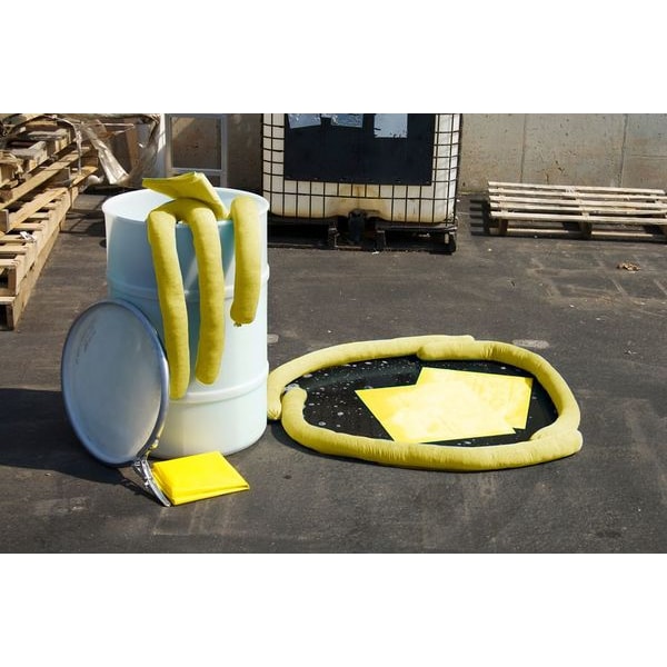 Spill Kit, Chem/Hazmat, Yellow