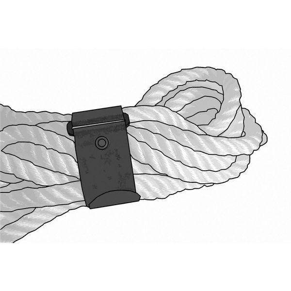 VELCRO 1X12KPVST Cinch Strap, Hook and Loop, Black, PK10