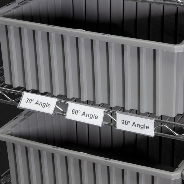 3" Plastic Label Holder, Clear ,AkroMils, 29306 eBay