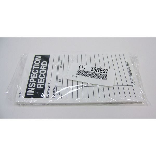 InspectionRecordLabel,3in W X 5in H,PK25