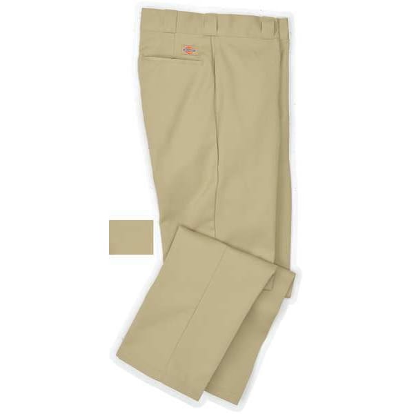 Work Pants,Poly/Cotton,Khaki,34x34