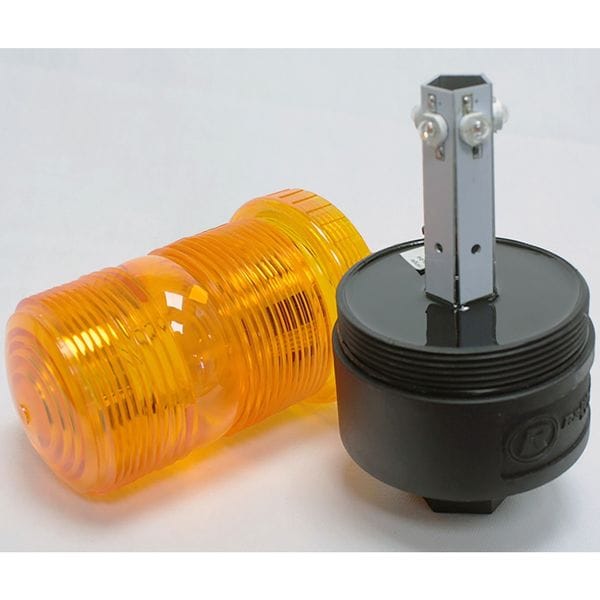 Warning Strobe,Amber,LED,120VAC