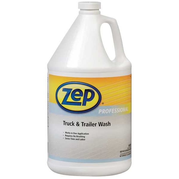 Truck And Trailer Wash, Bottle, 1 Gal Concentrate, Liquid, Mild