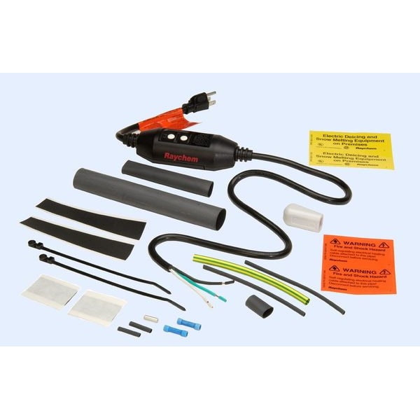 Plug In Cord Set, For Use With 120V WinterGard Heating Cables, Plastic