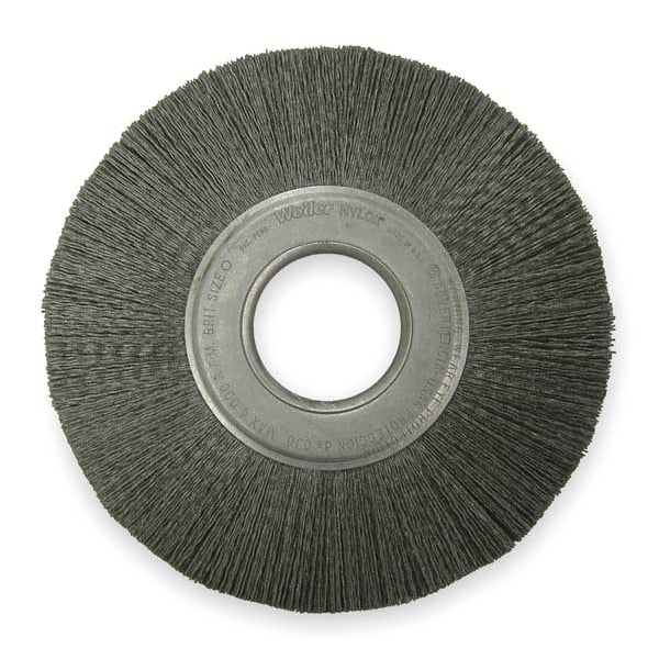 Wire Wheel Wire Brush, Arbor, 8, 7/8 W