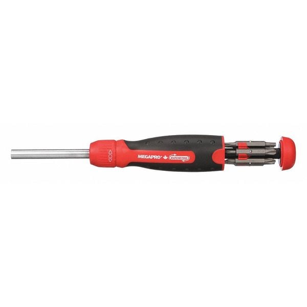13in1 MEGAPRO 211R2C36RDB MultiBit Screwdriver Ratcheting