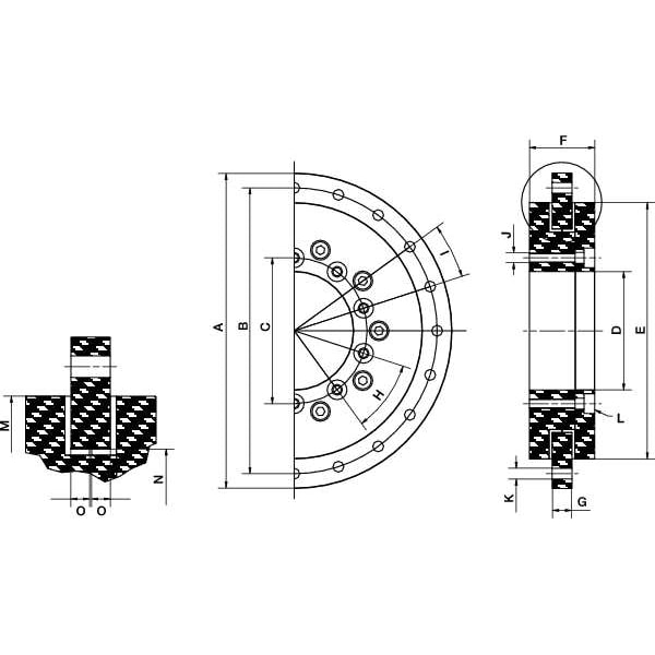 Slewing Ring Bearing,RPM 80