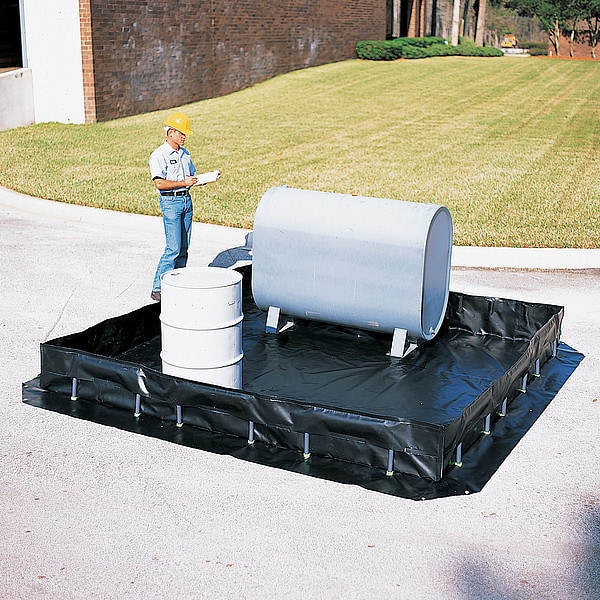 Collapsible Wall Containment Berm,269gal