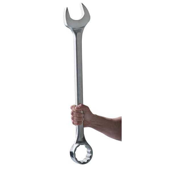 Combination Wrench,SAE,2-9/16in Size