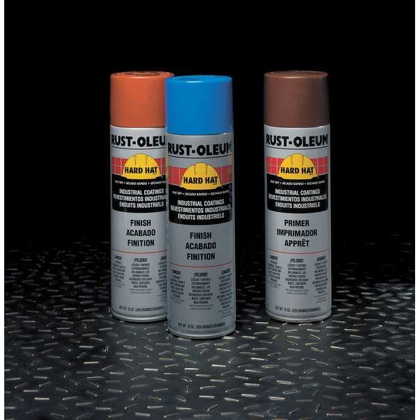 Rust Preventative Spray Paint, White, Gloss, 15 Oz