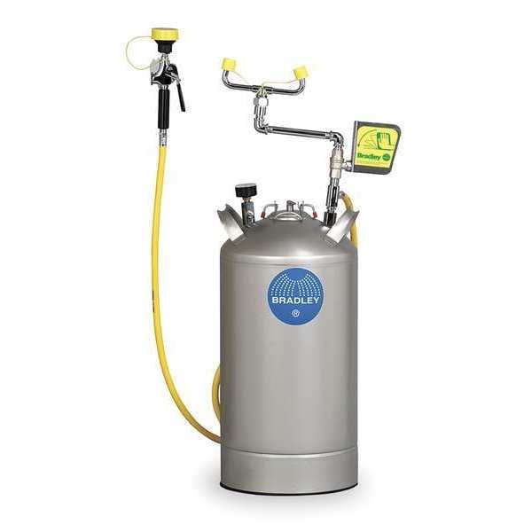 Portable Heated Eyewash Station, 10 Gal.