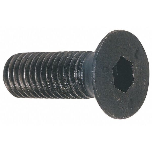 M8-1.25 Socket Head Cap Screw, Black Oxide Steel, 14 Mm Length, 25 PK