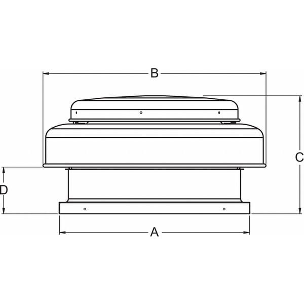 Supply Vent,14 In