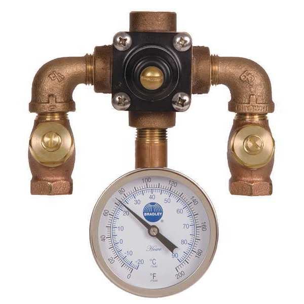 Mixing Valve,Bronze,7 Gpm