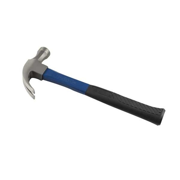 Claw Hammer,16 Oz,Smooth,Fiberglass