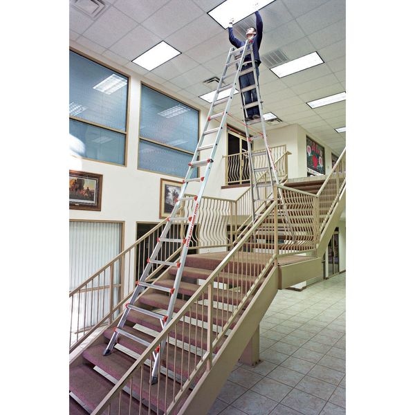 Little Giant 21 ft. Aluminum Telescoping Step Ladder , 10121 eBay