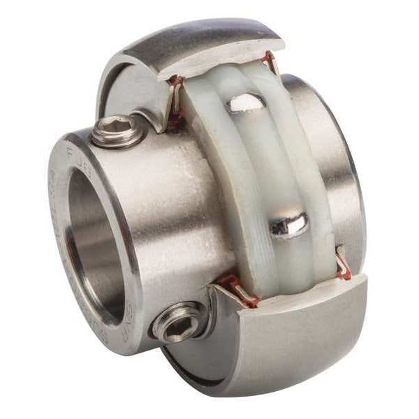 Flange Bearing,4-Bolt,2-7/16 Bore Dia.