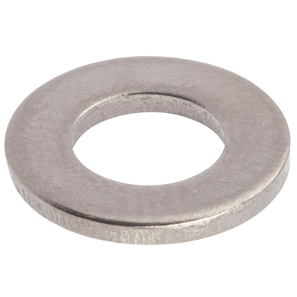 Flat Washer, For Screw Size M5 ,Titanium Plain Finish, 5 PK